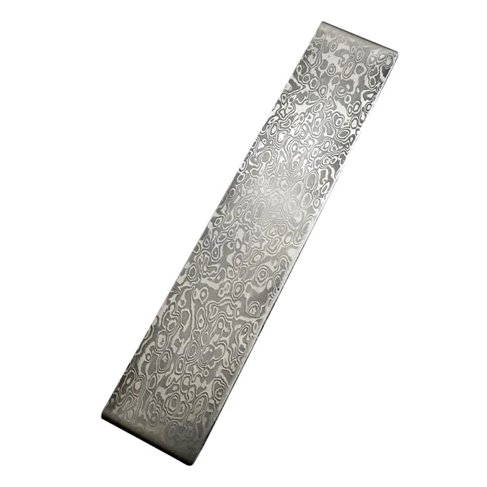 ACAGALA Damasco acero Billet modelado cortador de acero embrión forjado materiales templados alisados para cortadores DIY material multiusos