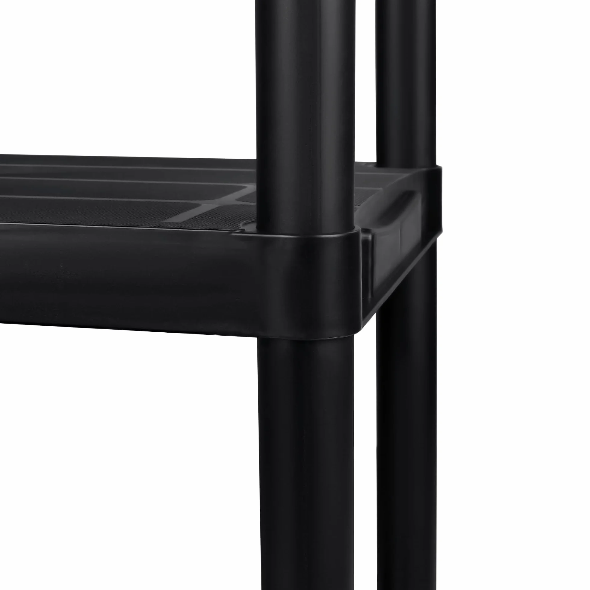 Pack 2 estanterías de plástico modulares 170x60x30 cm con 5 baldas Resistentes Cada una | Almacenaje Ideal para Interior y Exterior: Garaje, trastero, jardín, Oficina | Montaje sin Herramientas