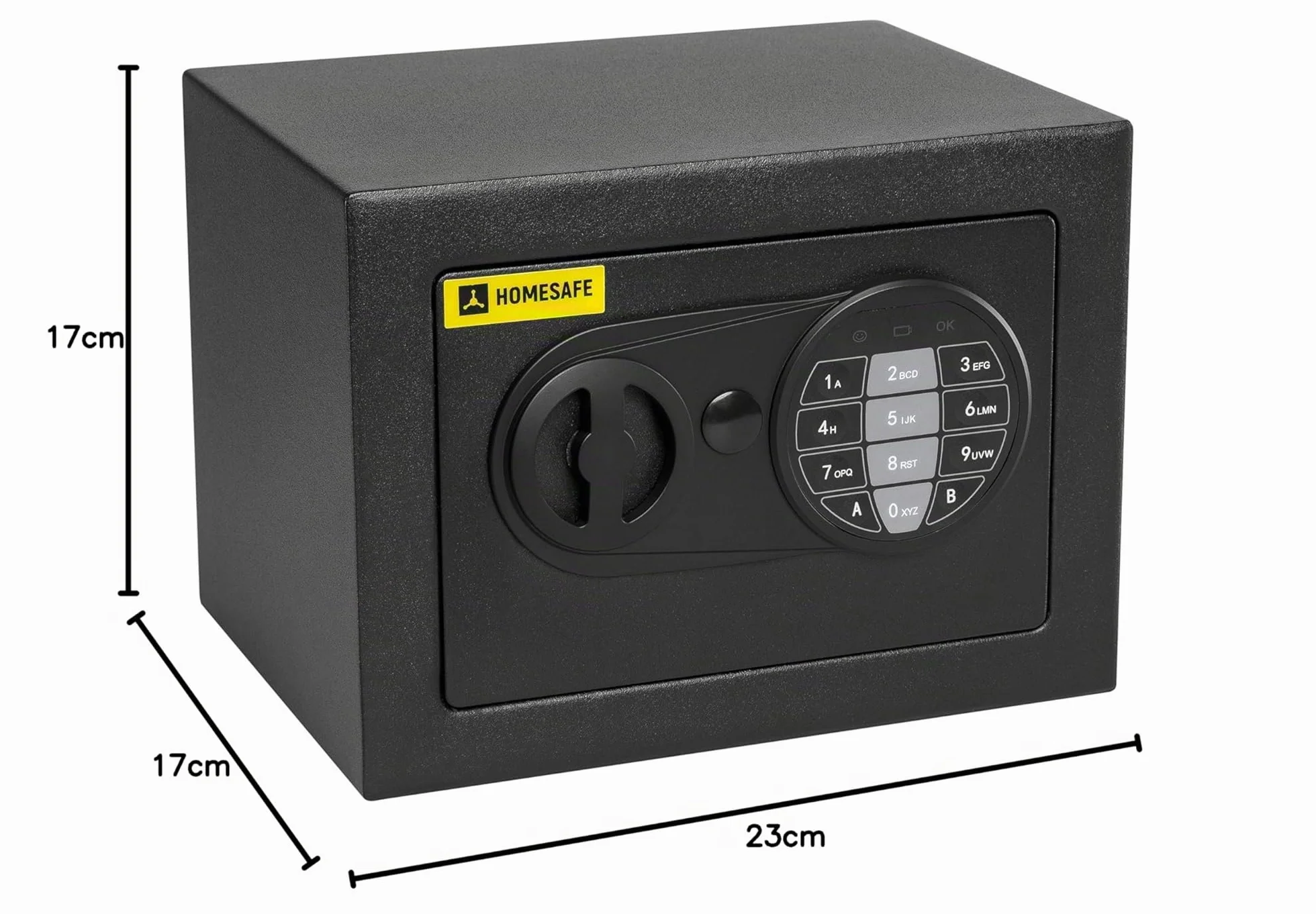 HomeSafe HV17E Caja Fuerte Código Digital 17x23x17cm Seguridad Hogar