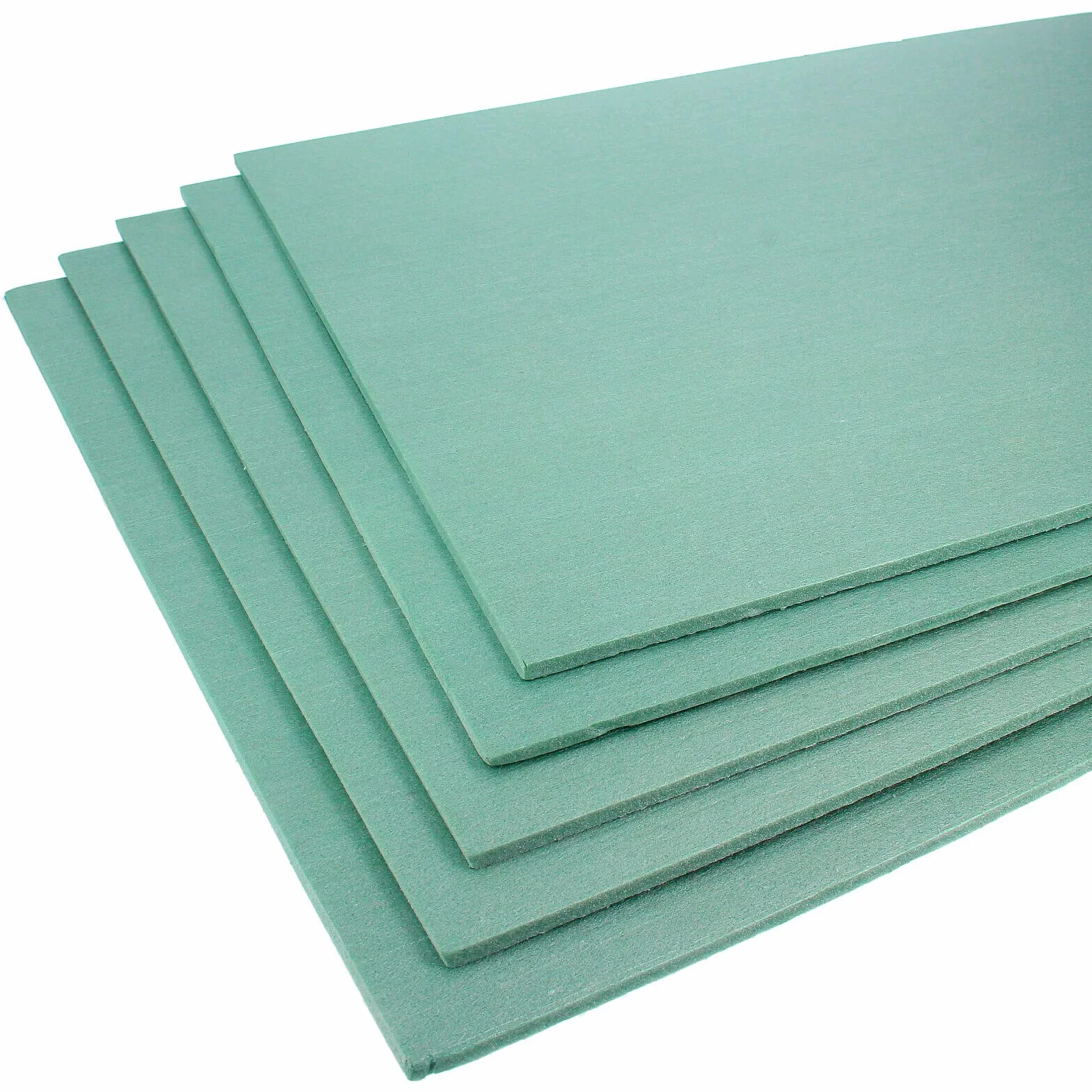 Aislamiento acústico de impacto 5-200 m², 5 mm - XPS Verde para suelo de laminado y parquet, 30 m²
