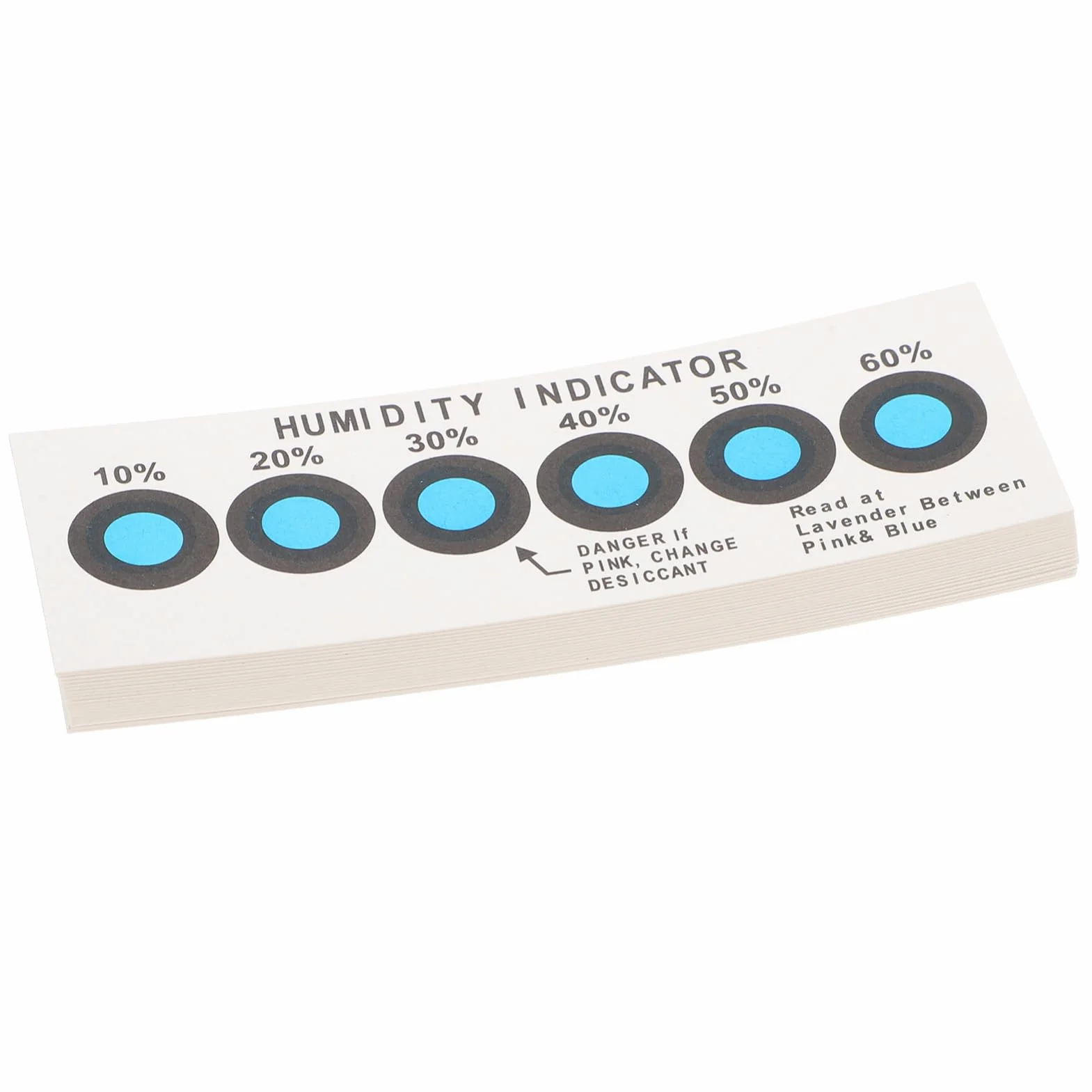 20 tarjetas de indicador de humedad, sensor de humedad, tarjeta indicadora de tiras de prueba, tarjeta indicadora universal, indicador de humedad portátil, papel absorbente MUCKLILY