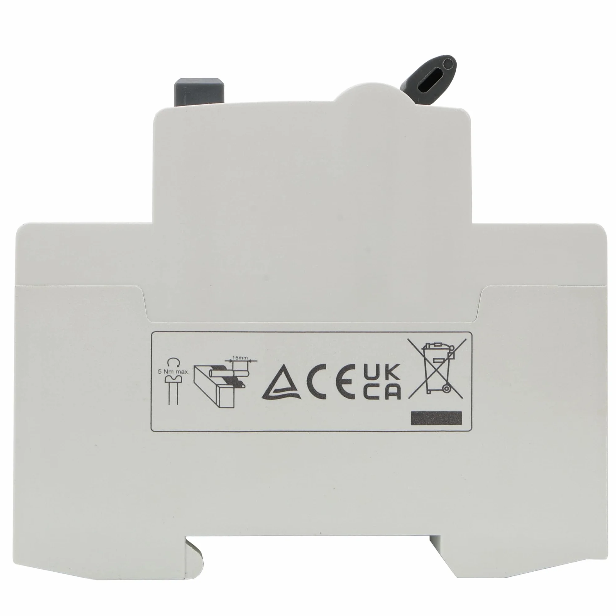 Interruptor Diferencial Superinmunizado 4P 25A 300mA Tipo A - Protección contra Fugas e Incendios - RCCB (3P+N) - Montaje Carril DIN - Cuadro Trifásico