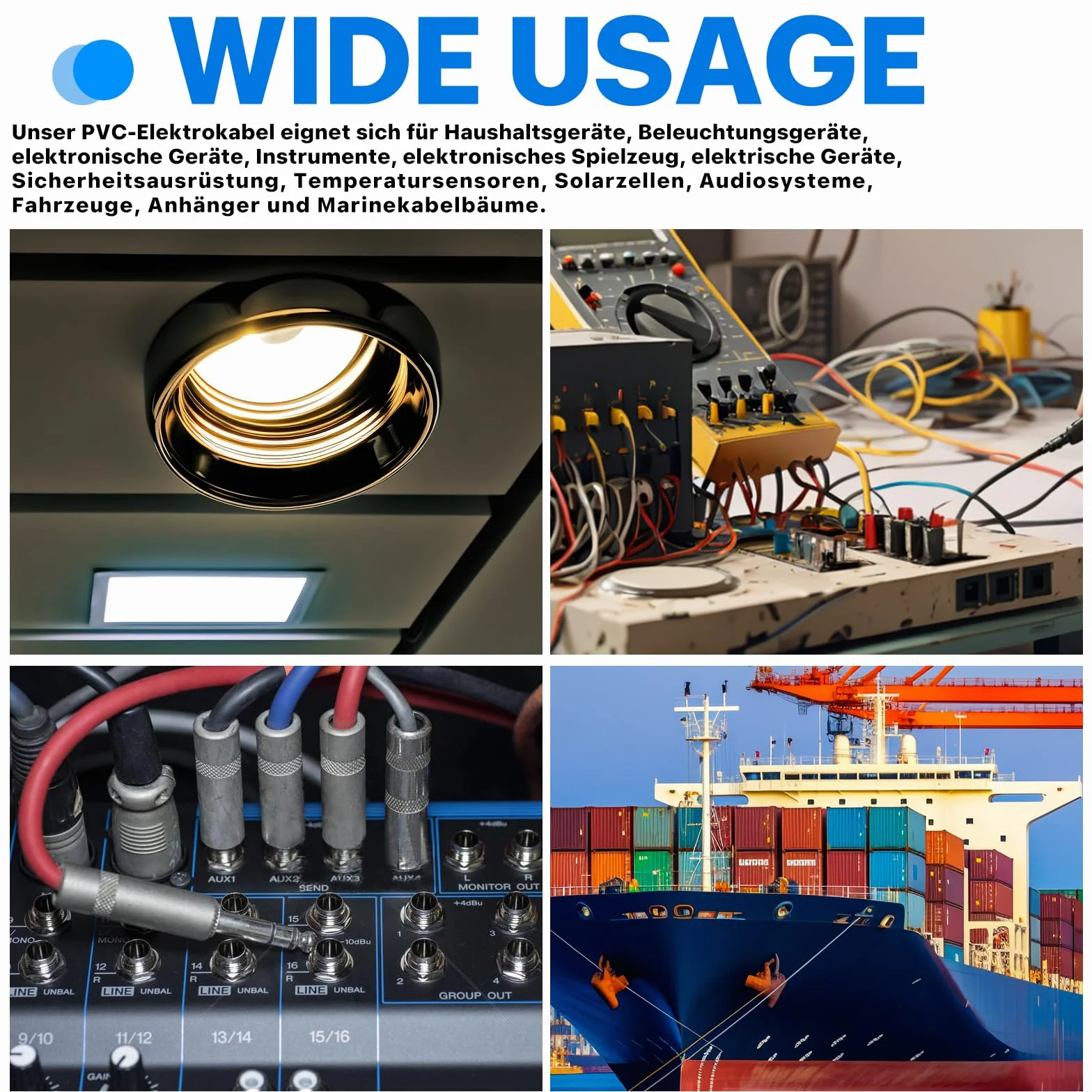 Cable eléctrico de PVC de 6 AWG 13,5mm² 6m de cobre estañado para paneles solares