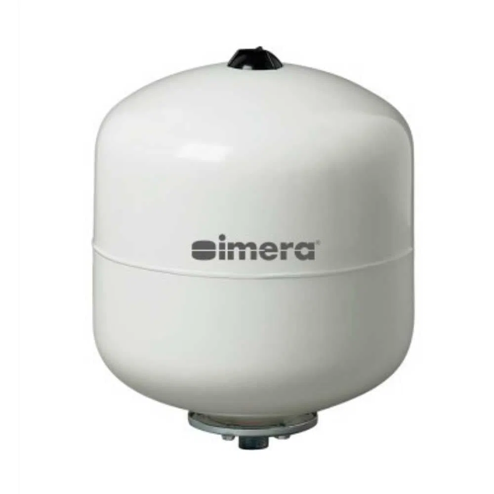 Imera - Vaso de Expansión Vertical Multiusos - Calefacción, ACS, Solar y Grupos de presión - 5 Años de Garantía - Membrana Butilo Plus - 10 Bares (18L)