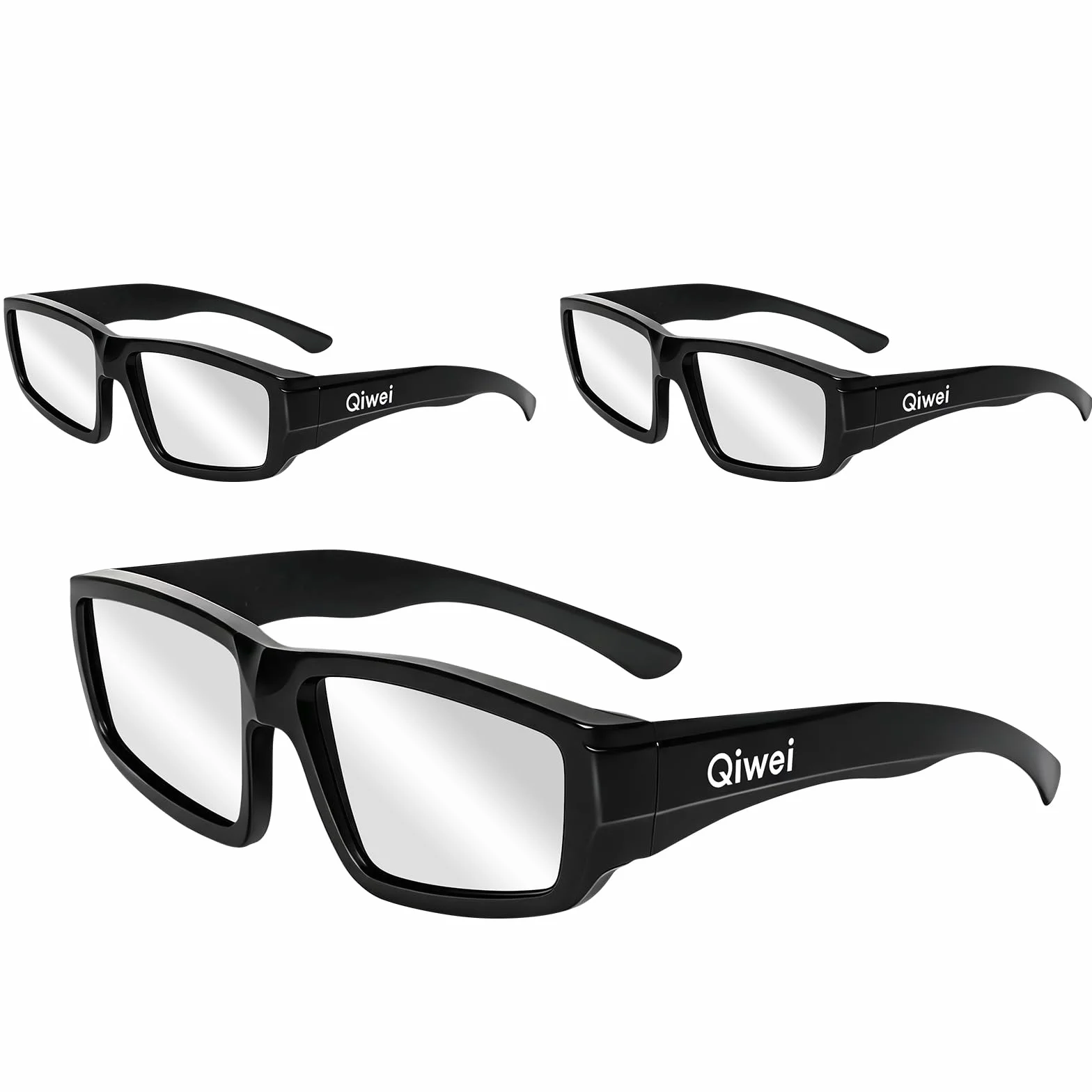 Gafas Eclipse Solar Homologadas 2026 Pack 3 Certificadas CE ISO 12312-2:2015 Protección UV IR Adultos Niños