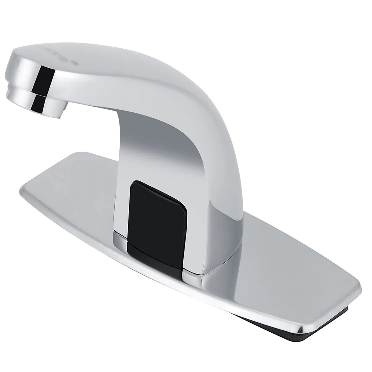 Grifo automático con sensor de infrarrojos, aleación de zinc duradera, latón, acabado cromado, caja de control, ideal para uso doméstico y comercial