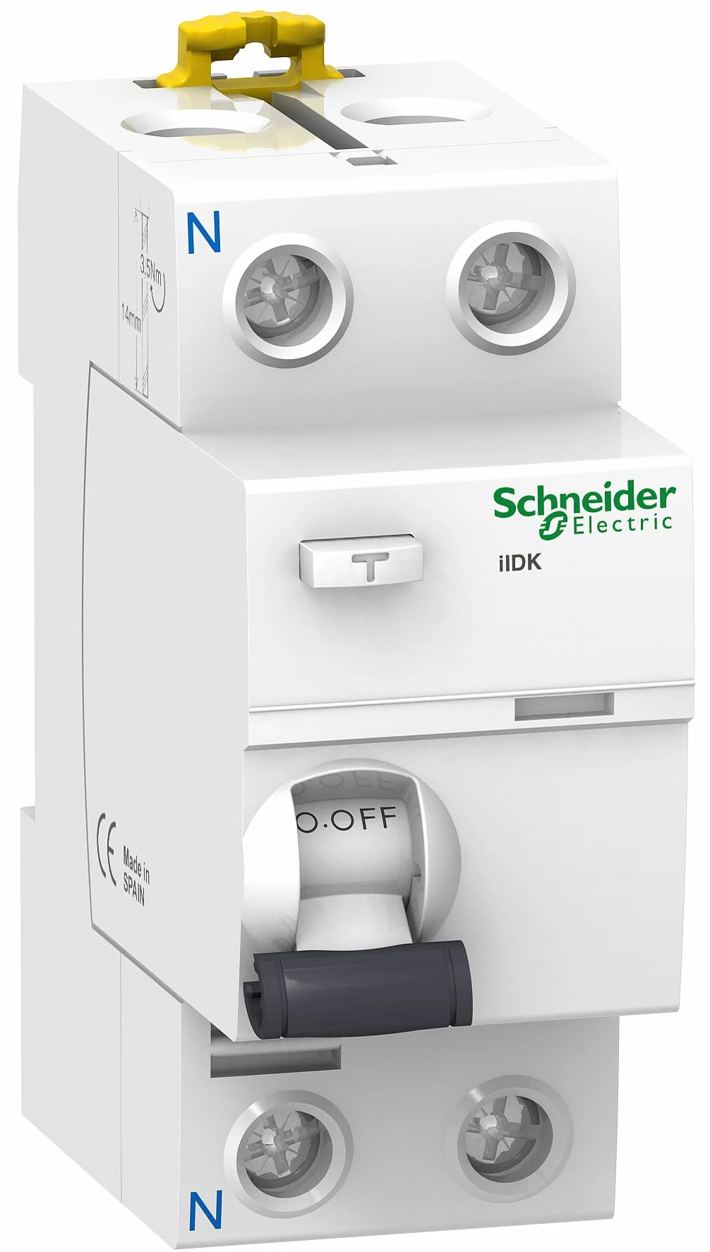 Schneider Electric A9R60240 Interruptor Diferencial Iid K, 2P, 40 A, 30 Ma, Clase Ac