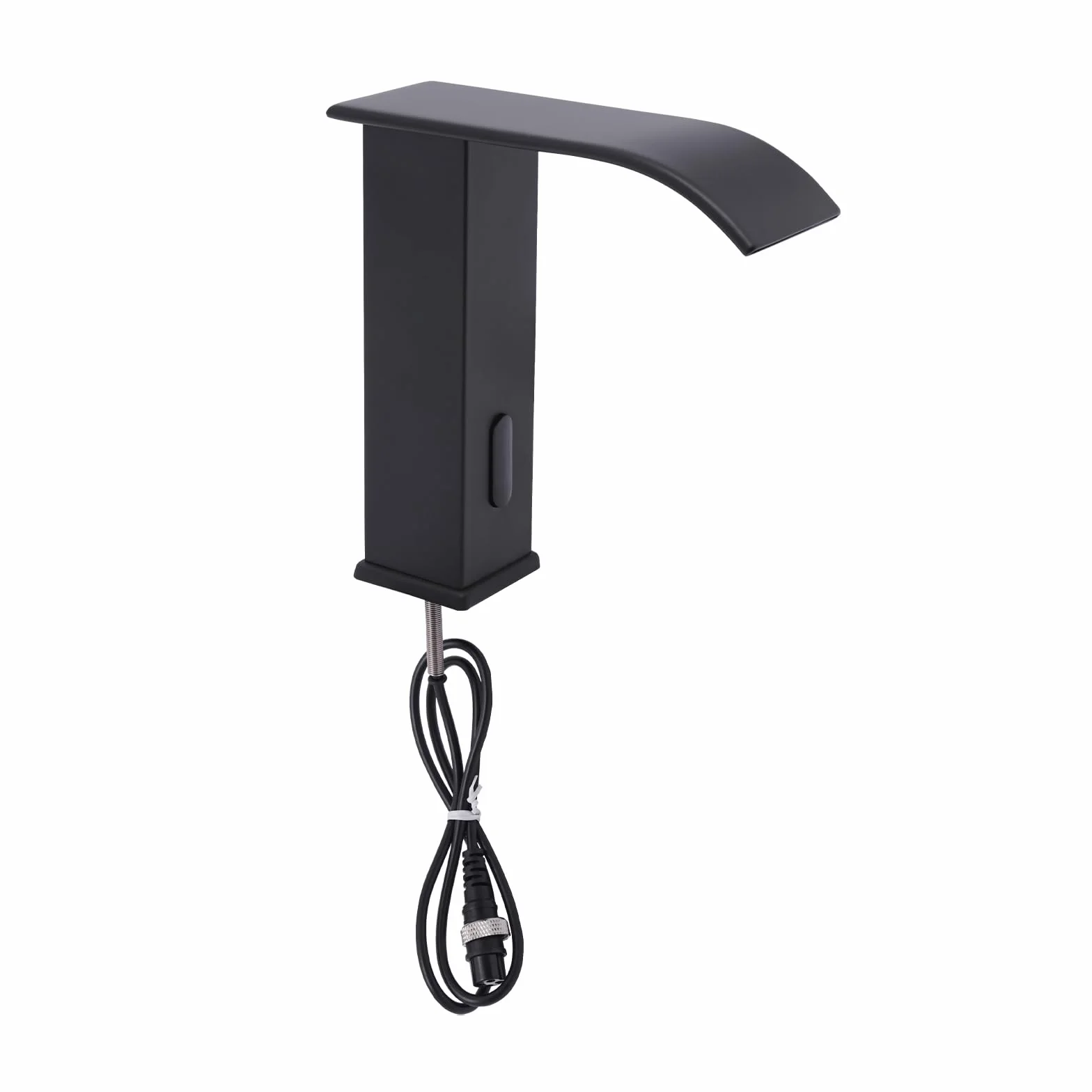 Grifo Automático Negro con Sensor Infrarrojo para Lavabo y Baño - Agua Fría y Caliente