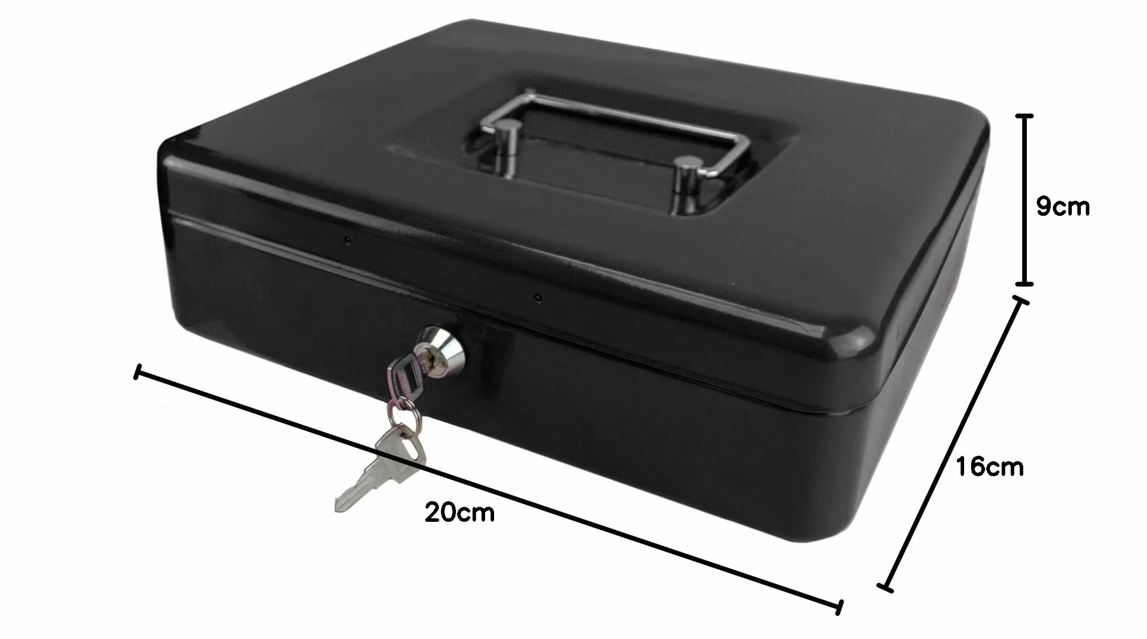 CRISCOLOR CAJA CAUDAL NEGRO 200X160X90MM