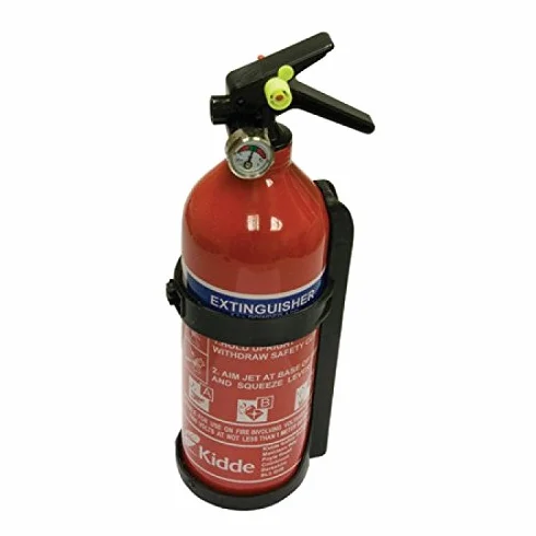 Extintor 2 kg ABC polvo con soporte