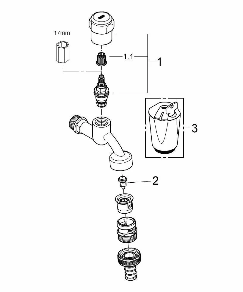 Grohe Grifo para Jardin Ref. 41154000