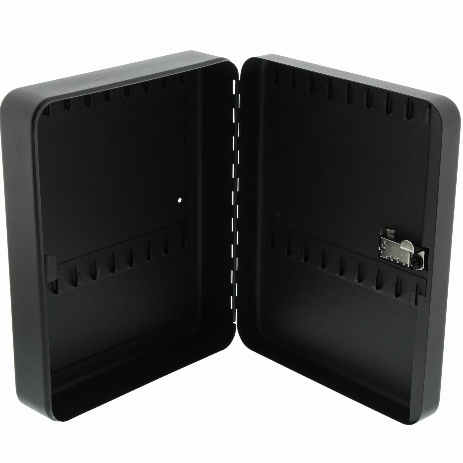 BURG-WÄCHTER KC 36 C Armario para llaves con cerradura de combinación, 36 ganchos, Chapa de acero, Negro mate