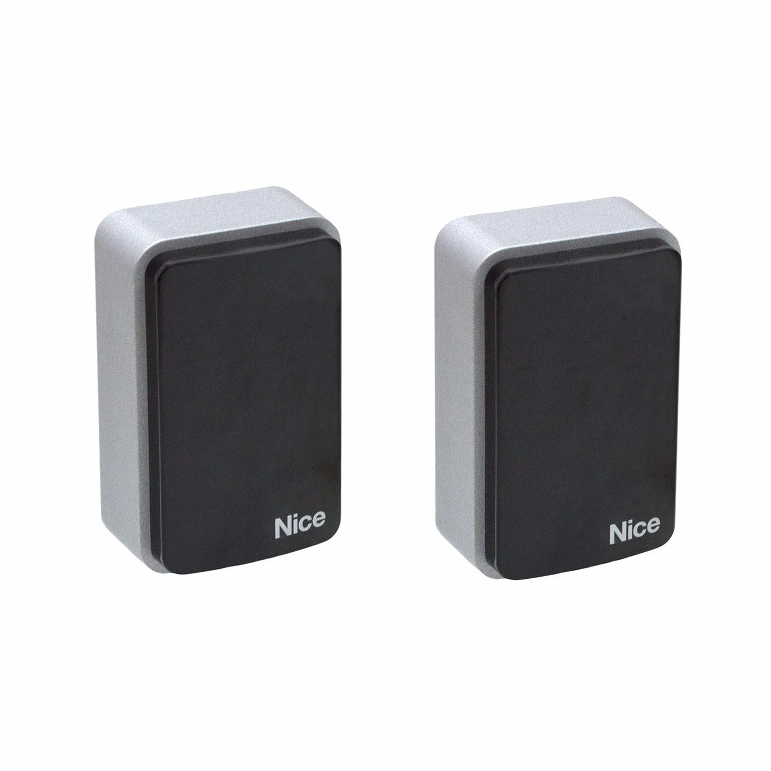 Fotocélulas Slim sincronizadas fijas también con tecnología Nice BlueBUS código: EPMB