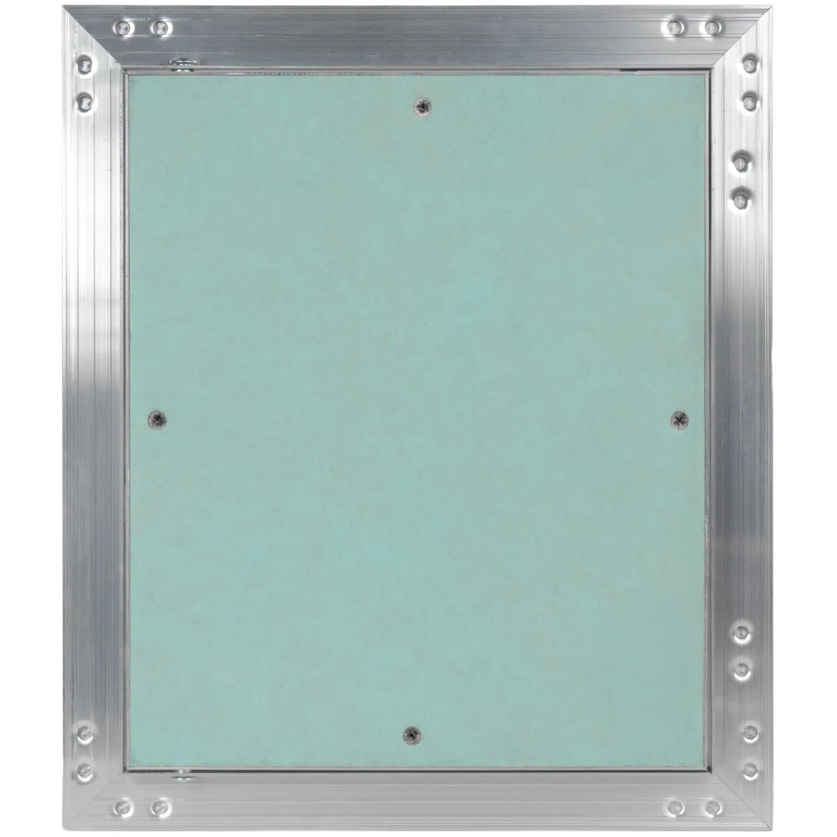 Vent Systems Puerta de inspección para paneles de yeso de 25 x 30 cm con 1,25 cm resistente al agua, para pared, techo de aluminio con pulsador de clic, puerta de inspección, sanitaria interior, tapa
