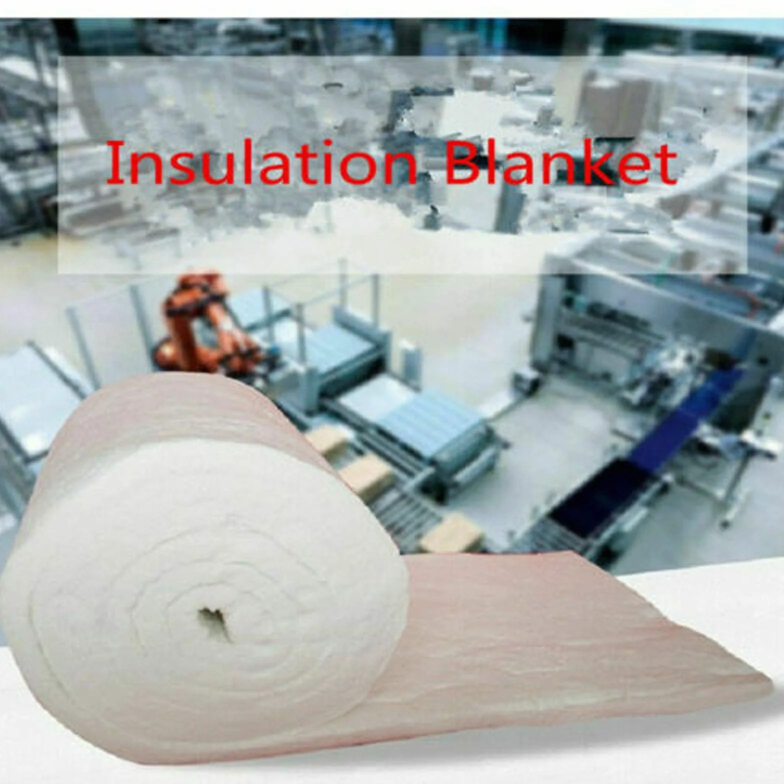 Manta de fibra de cerámica de silicato aislante de alta temperatura ignífuga (30 mm de grosor)