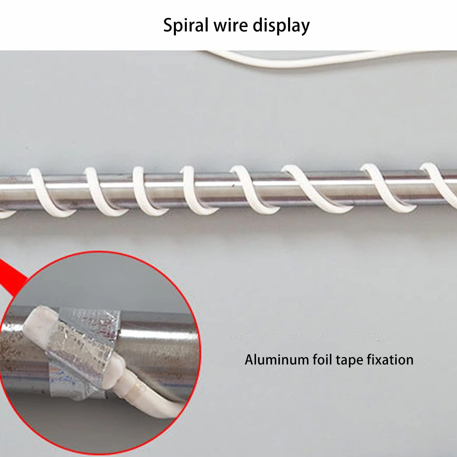 Cable de calefacción de goma siliconada para tuberías 5m 200W 70℃ Cable de calefacción antihelada para protección contra heladas con seguridad y calefacción rápida
