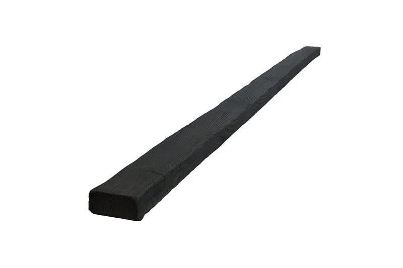 VIGA IMITACION MADERA DECORATIVA DE POLIURETANO 10CM DE ANCHO X 5CM DE ALTO X 2 METROS DE LARGO (Ébano)