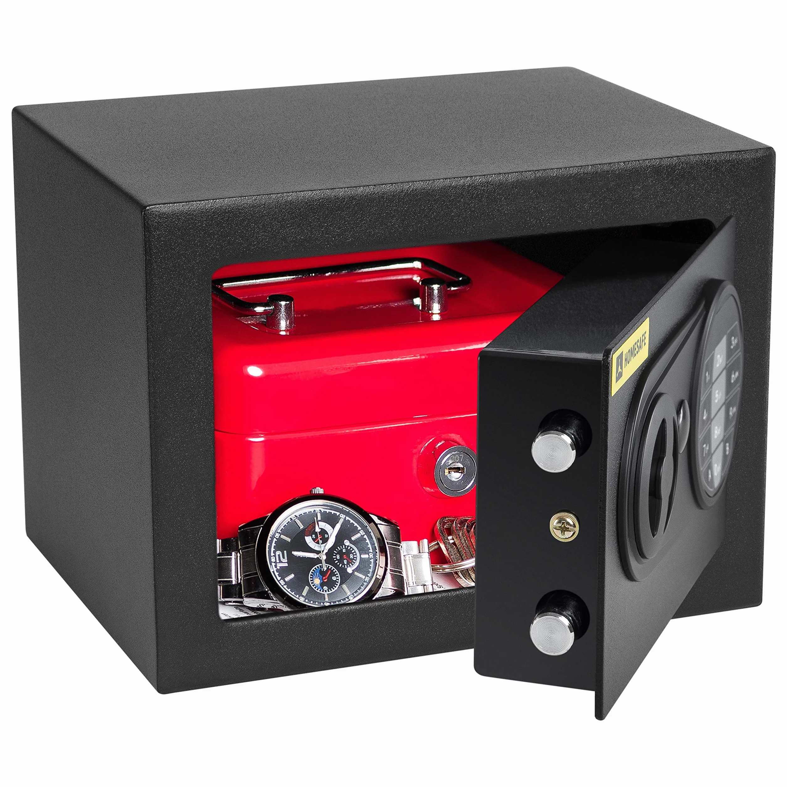 HomeSafe HV17E Caja Fuerte Código Digital 17x23x17cm Seguridad Hogar