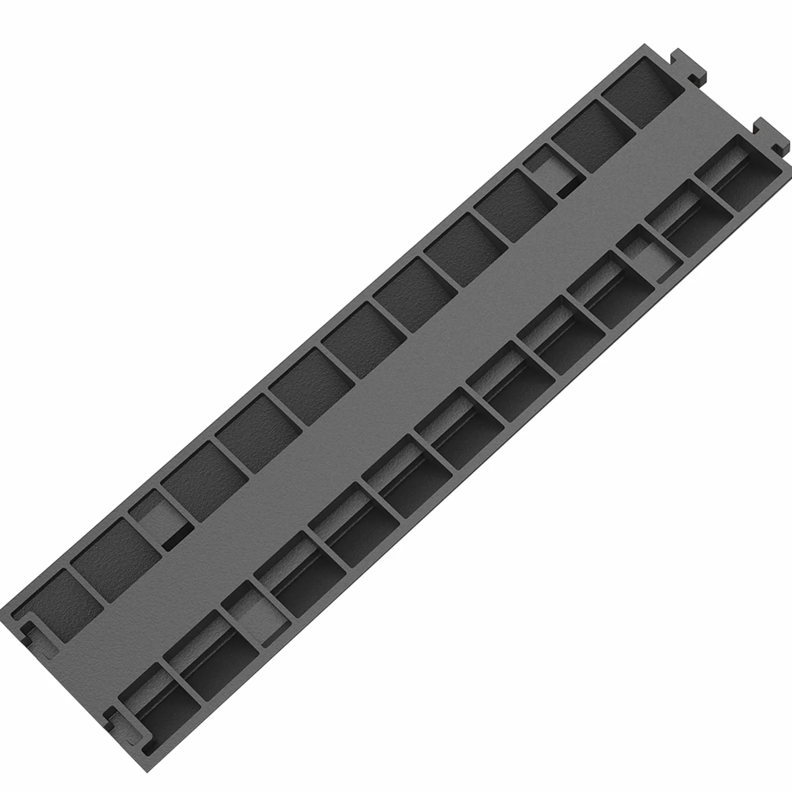Happybuy Paquete de 3 2 unidades de 1000 libras por eje de capacidad de protección de cable de rampa de entrada de goma de velocidad de tráfico, protector de cable