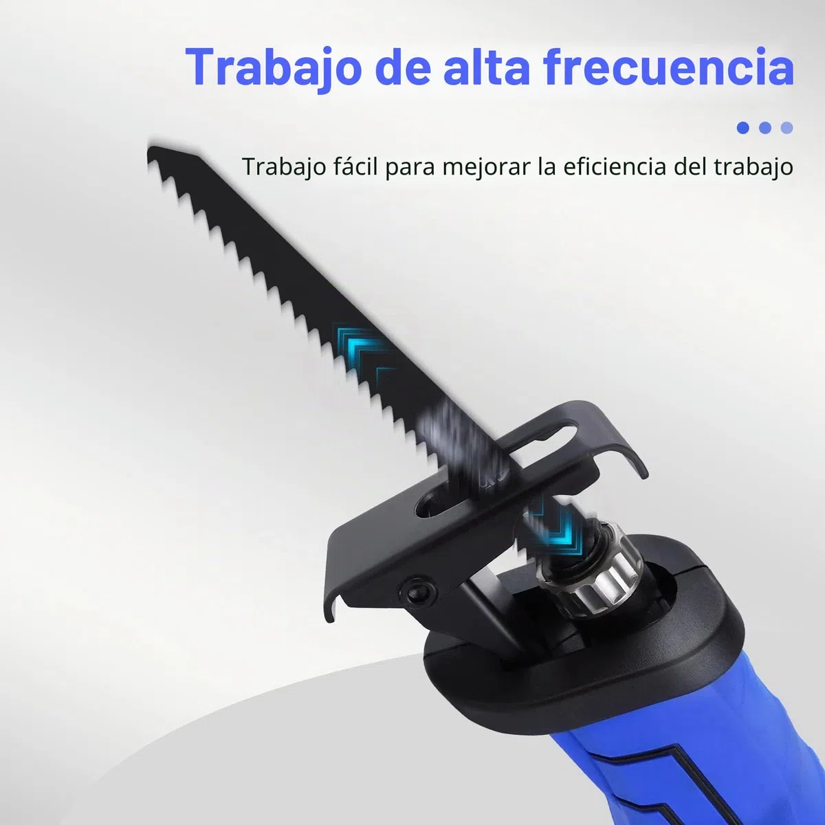 Potente sierra alternante 900 W 240 V velocidad variable sierra de sable eléctrica con cable, sierra alternante con herramienta menos cambio de cuchilla