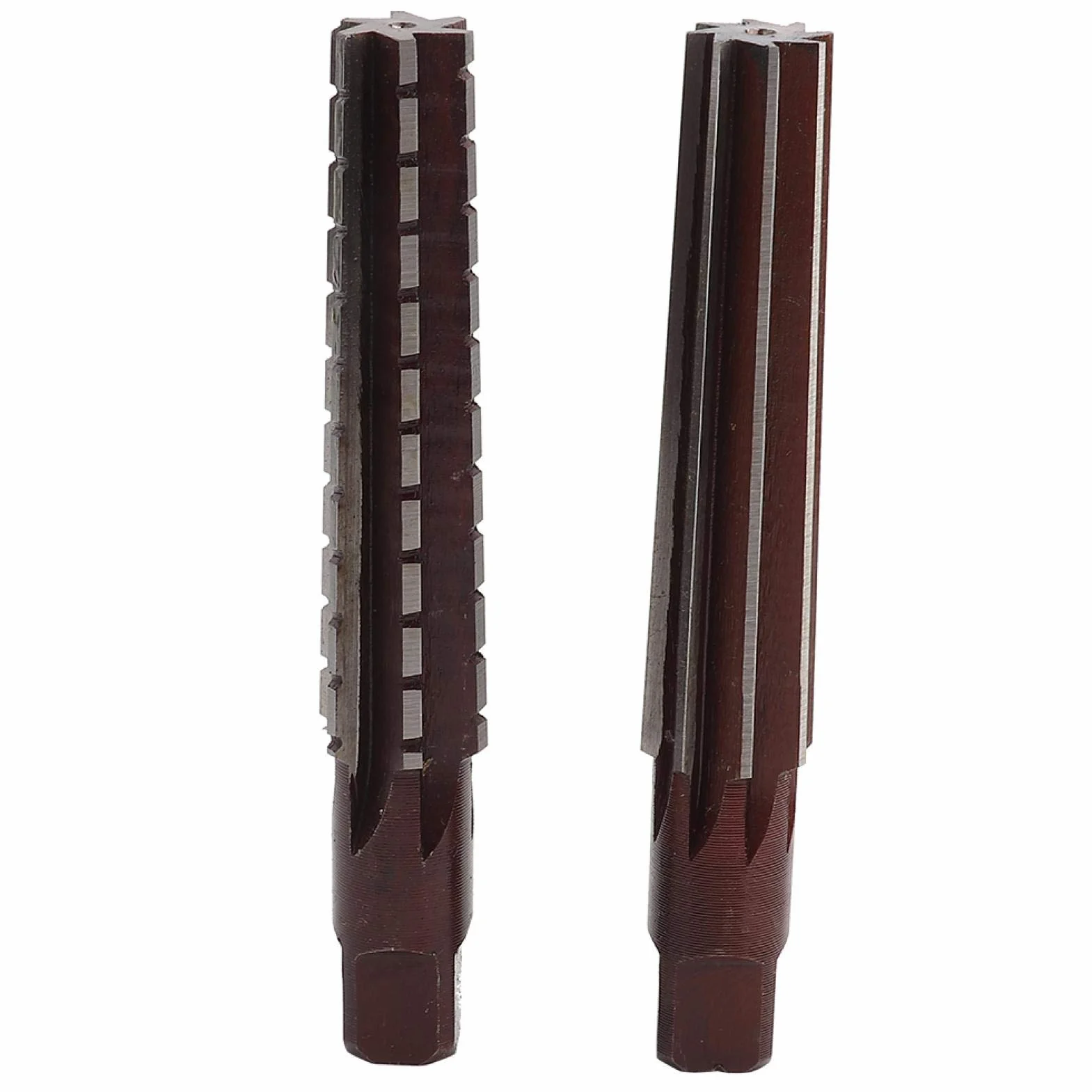Escariador, Escariador mt3 maquina, Escariador de máquina, HSS MT3 Taper, escariador fino/áspero, juego de herramientas de corte, mango recto, 2 piezas