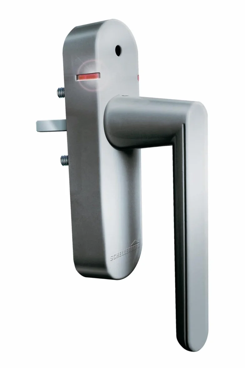 Schellenberg Smart Home de Radio Alarma Mango Plata, Longitud Variable Cuadrado
