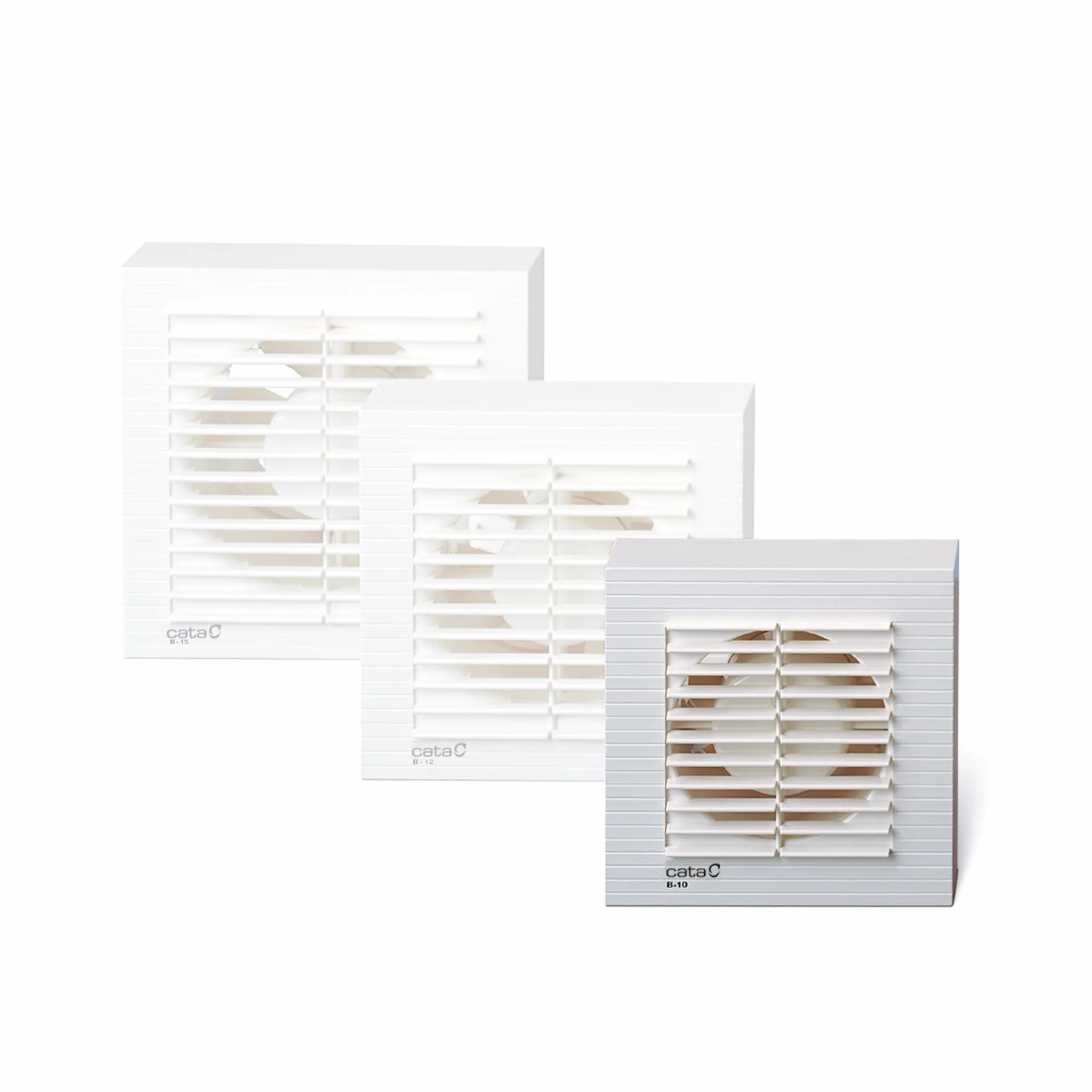Cata Extractor B-10 Matic Con Cierre Automático Potencia 15W Color Blanco